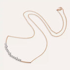 Velora Diamond Rose Gold Necklace