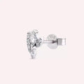 Visal Diamond White Gold Single Earring