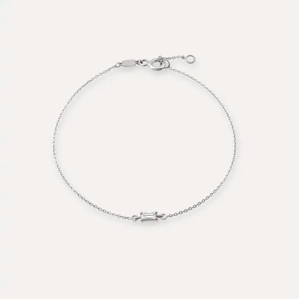 Vita Diamond White Gold Bracelet