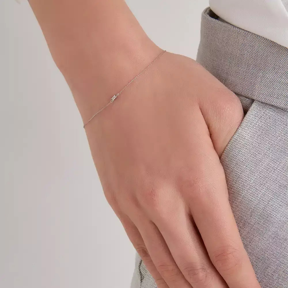 Vita Diamond White Gold Bracelet