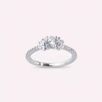Ward Baguette-Cut Diamond White Gold Ring