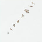 White Cherie Diamond Mini Single Earring
