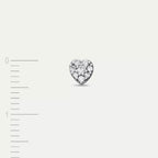 White Cherie Diamond Mini Single Earring